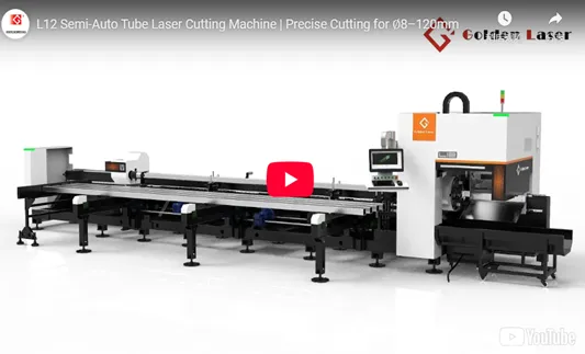 L12 Semi-Auto Tube Laser Cutting Machine | Precise Cutting for ∅8–120mm