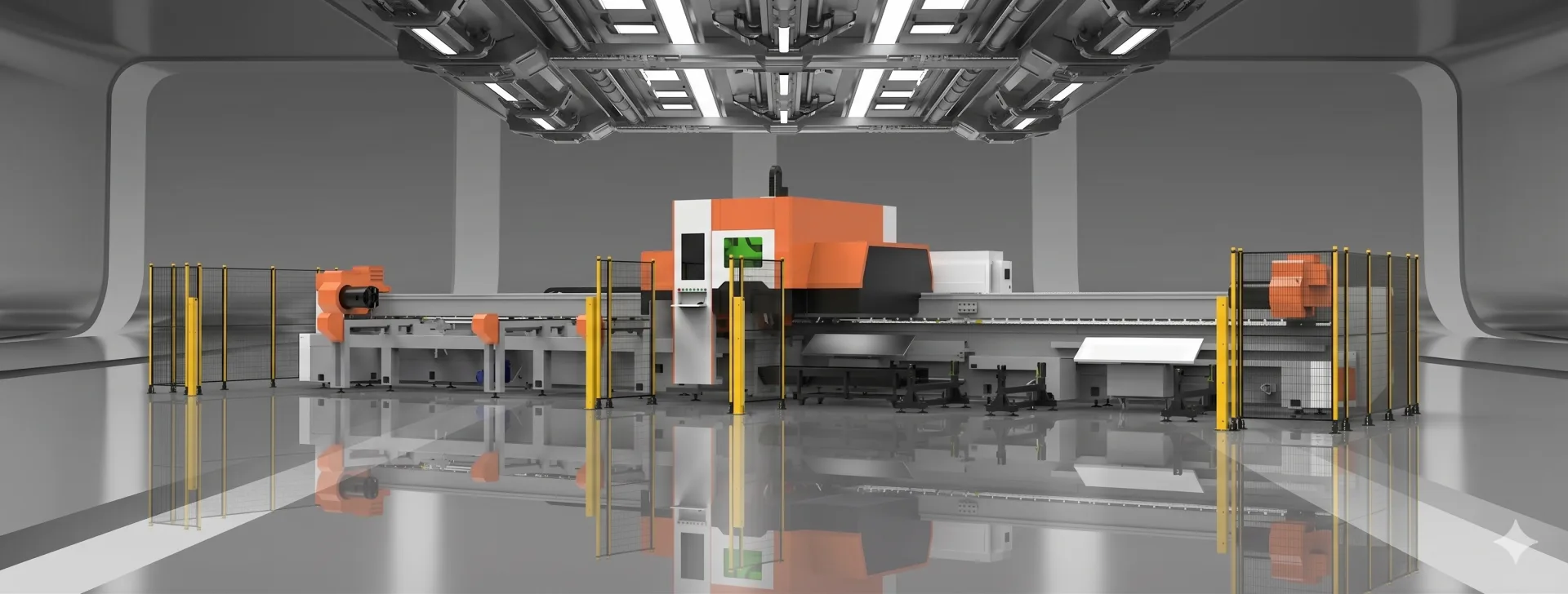 Heavy-Duty 3-Chuck Bevel Pipe Laser Cutting Machine